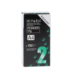 GC Fuji II LC Glass Ionomer Powder A4 Refill 15gm/Ea