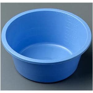 Solution Bowl Round Plastic Blue 32oz