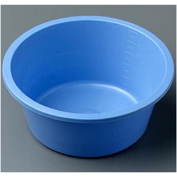 Solution Bowl Round Plastic Blue 32oz