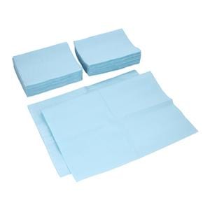 Advantage Plus Patient Towel 2 Ply Tiss/Poly 13 in x 18 in Bl Disposable 500/Ca