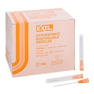 Hypodermic Needle 25gx1-1/2" Dark Blue Conventional 100/Bx