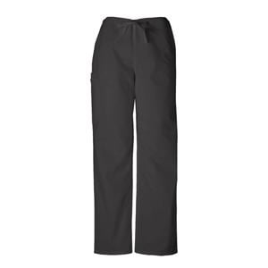 Cherokee Scrub Pant Poly/Ctn 3 Pockets 2X Large Black Unisex Ea