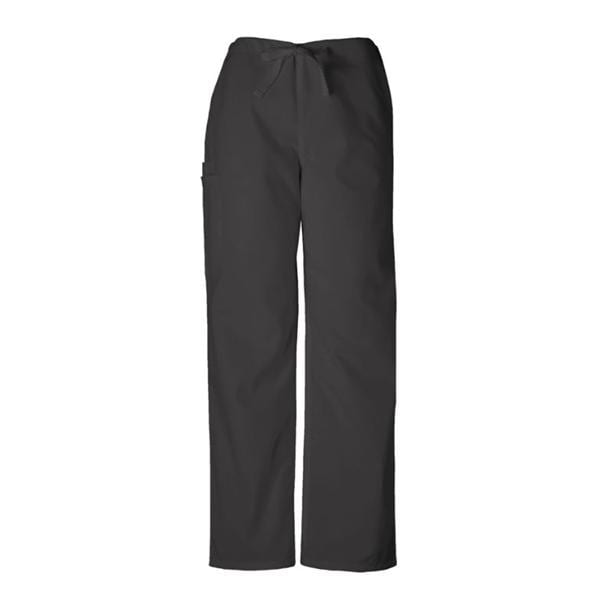 Cherokee Scrub Pant Poly/Ctn 3 Pockets 2X Large Black Unisex Ea