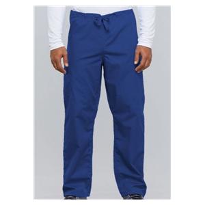 Cherokee Scrub Pant 65% Plystr / 35% Cot 3 Pockets Large Royal Blue Unisex Ea