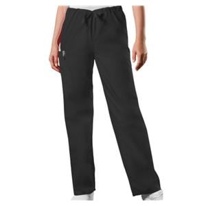 Scrub Pant 3 Pockets 2X Large Black Unisex Ea