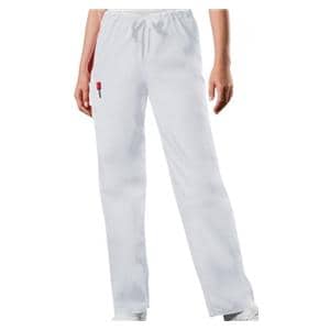 Scrub Pant 4100 Unisex Large Tall White Ea