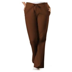 Scrub Pant 3 Pockets X-Small Chocolate Womens Ea