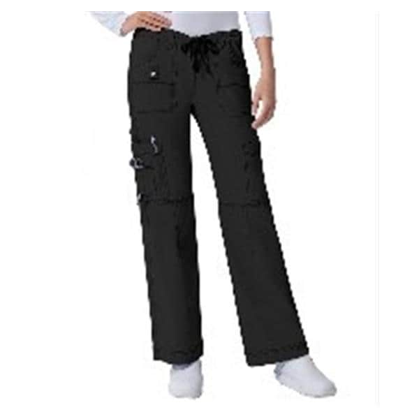 Dickies Scrub Pant 8 Pockets Medium Black Womens Ea