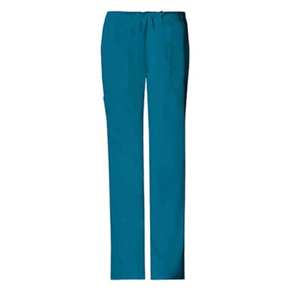 Cherokee Scrub Pant 4 Pockets Medium Caribbean Blue Womens Ea