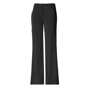 Dickies Scrub Pant 3 Pockets Medium Black Womens Ea
