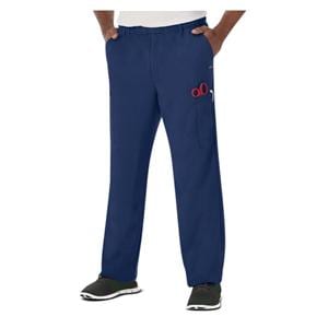 Jockey Scrub Pant 72% Plystr / 21% Rayon / 7% Spndx 7 Pkts Med New Nvy Mens Ea