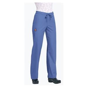Orange Standard Scrub Pant 65% Plstr/35% Ctn 4 Pockets Large Ceil Blue Unisex Ea