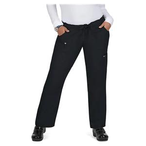 koi Lite Scrub Pant 6 Pockets Small Black Womens Ea