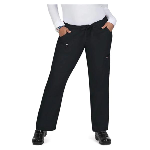 koi Lite Scrub Pant 6 Pockets Small Black Womens Ea