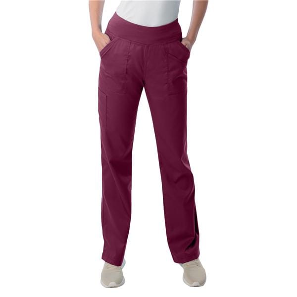 Scrub Pant Large Wine Womens Ea