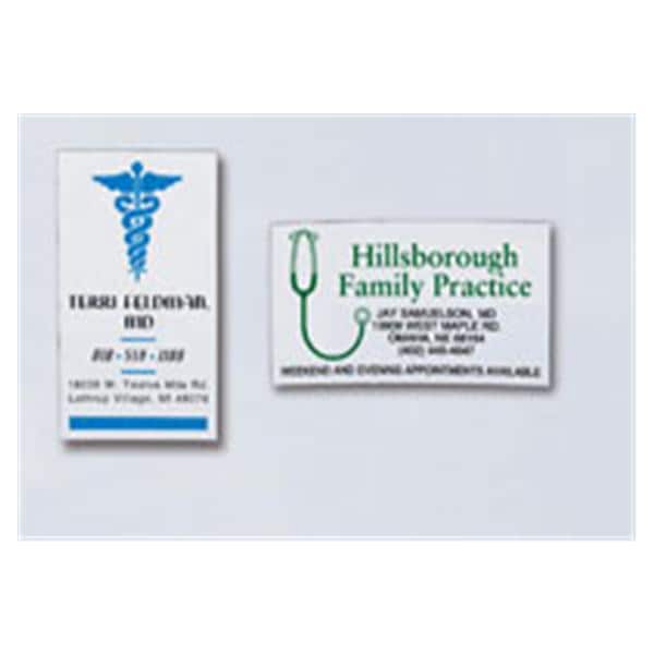 Business Card Magnet Imprinted 1-Color 500/Pk