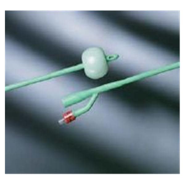 Catheter Foley Silastic 22Fr 30cc Medium Round Tip Silicone Coated 2-Way 10/Ca