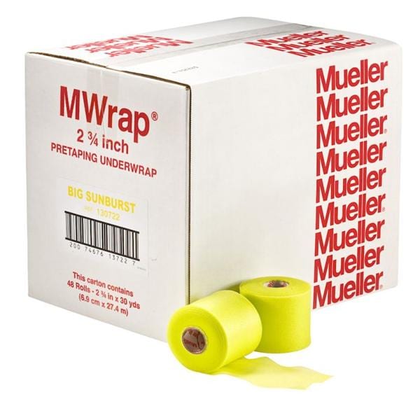 Athletic Underwrap Foam 2.75"x30yd Sunburst 48/Rl/Ca