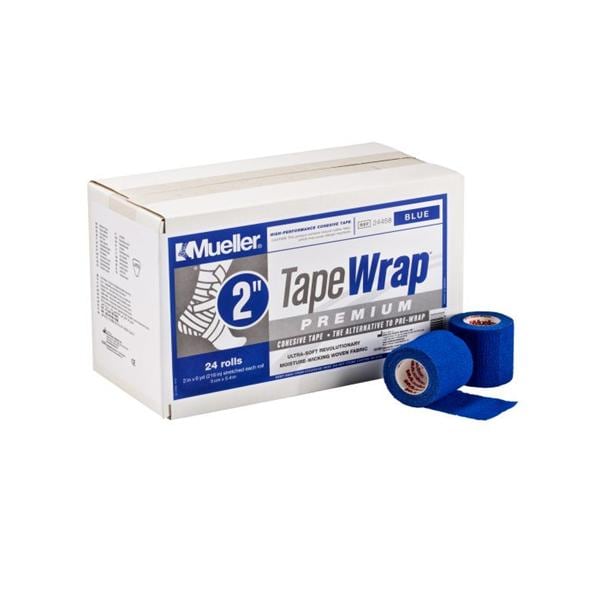 Tapewrap Premium Underwrap Ultrasoft Fabric 2"x6yd Red 24/Ca
