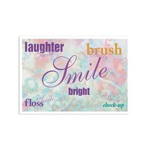 Imprinted Recall Cards Smile Pastels 4 in x 6 in 250/Pk