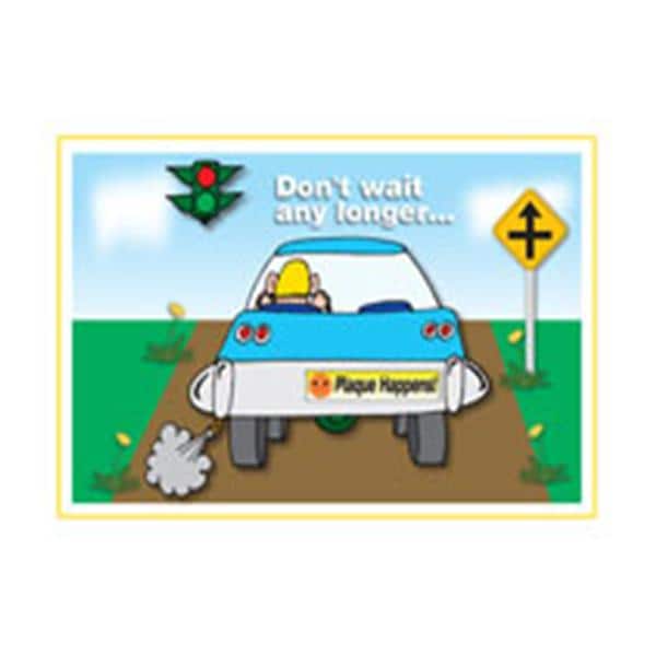 Imprinted Recall Cards Plaque Happens 4 in x 6 in 250/Pk