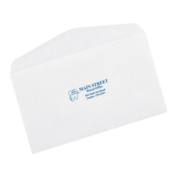 Reply Envelopes #6 3/4 Gummed Flap White With Logo 500/Bx product image