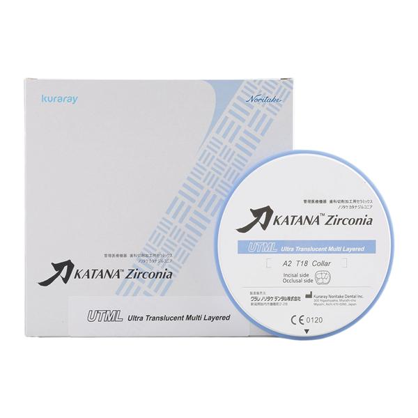 Katana UTML Zirconia Disc B3 98x18mm Ea