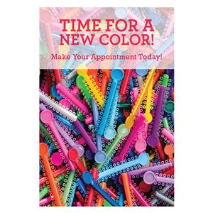 Imprinted Recall Cards Braces Rubberbands 4 in x 6 in 250/Pk