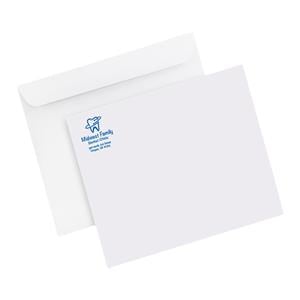 Business Envelopes #6 3/4 Blue With Logo 500/Bx