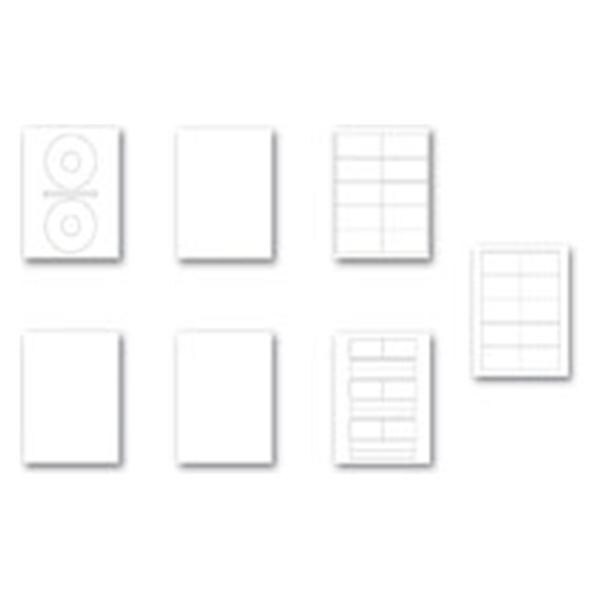 Blank Label 1 in x 2.5 in Non-Imprinted 100/Bx