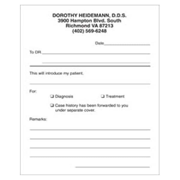 Note Pads Personalized 4.25 in x 5.5 in 10Pad/Pk