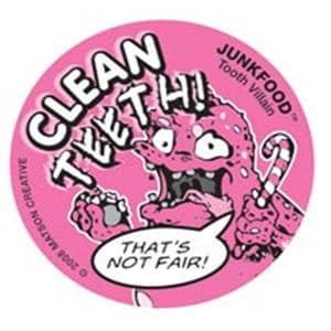 Captain Smile & Friends Stickers Junkfood 100/Rl