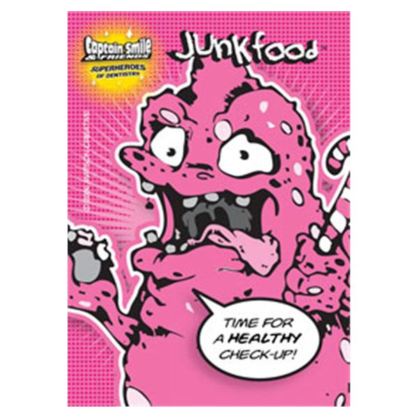Laser 4-Up Recall Cards Junkfood 4 in x 6 in 100/Pk