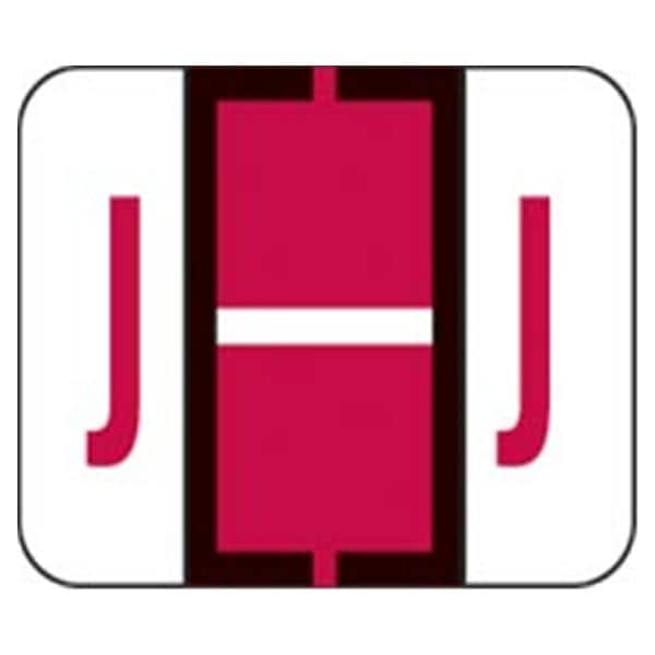 Tab "J" End Tab Labels1.25"x1" 500/Rl