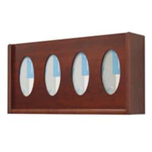 Wood Glove Wall Rack Oval Ea