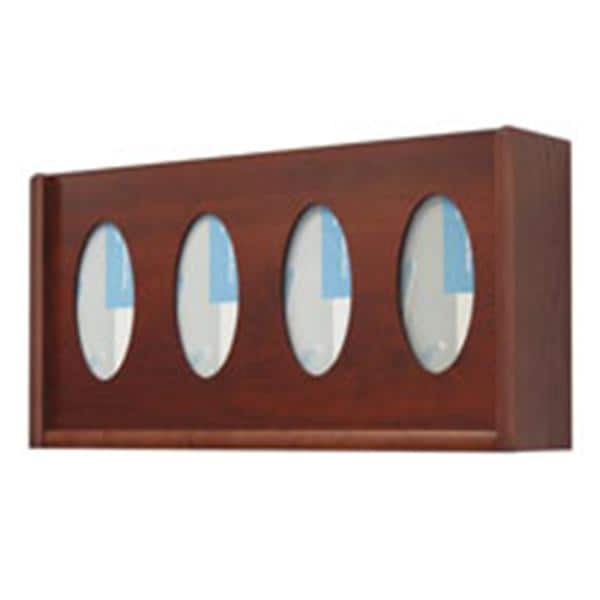Wood Glove Wall Rack Oval Ea