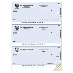 Laser Checks Imprinted Multipurpose 3-Part 150/Pk