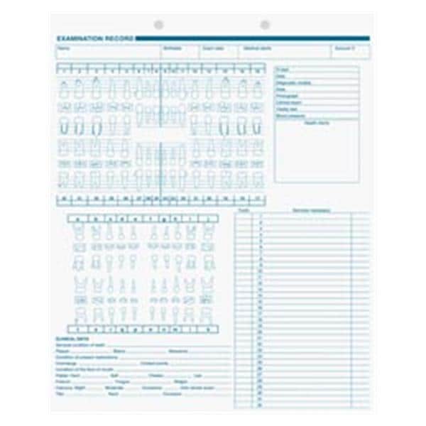 1057V Exam Record Dental Forms Henry Schein Dental