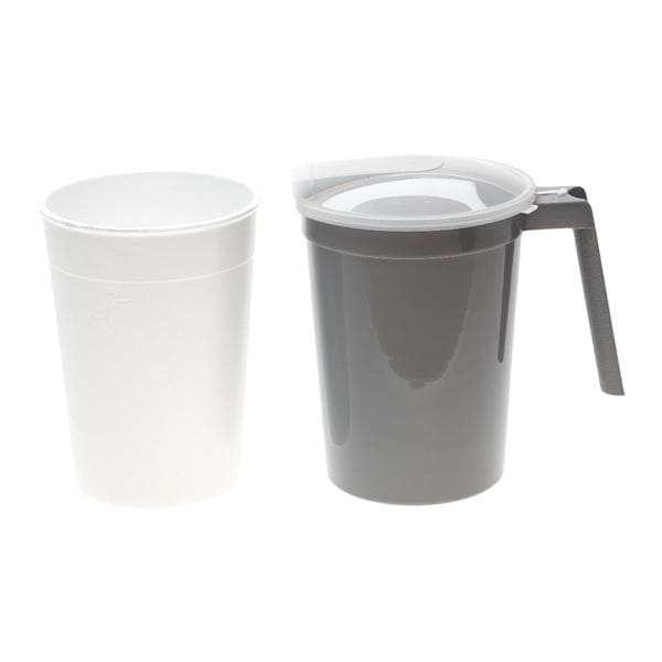 Water Pitcher Plastic Graphite Reusable