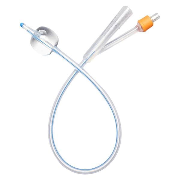 2-Way Foley Catheter Firm Tip 100% Silicone 24Fr 5-10cc