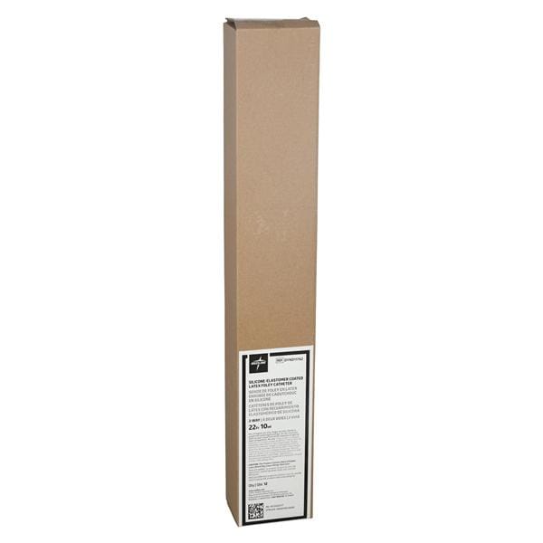 2-Way Foley Catheter Straight Tip Silicone Elastomer Coated 22Fr 5-10cc