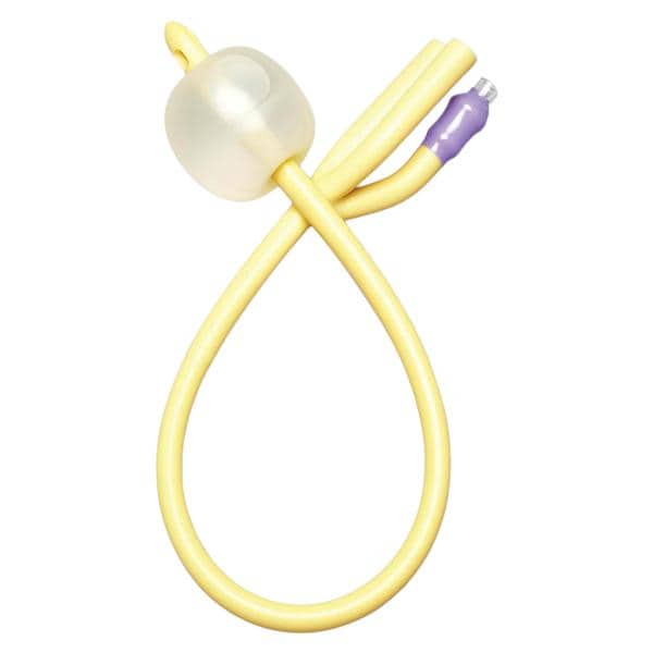 3-Way Foley Catheter Silicone Elastomer Coated Latex 16Fr 30cc