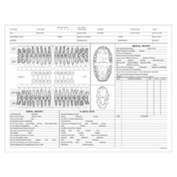 Dental Charting On Paper