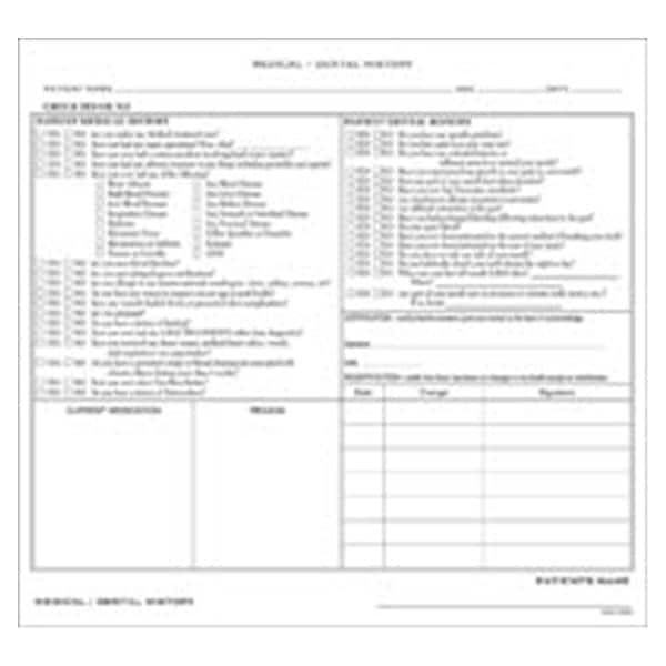 Medical Chart Forms