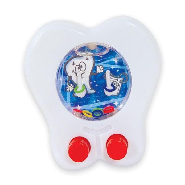 Toy Water Game Tooth Shaped White 24/Pk