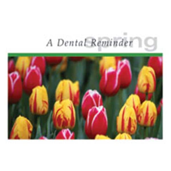 Imprinted Recall Cards Season Spring 4 in x 6 in 250/Pk