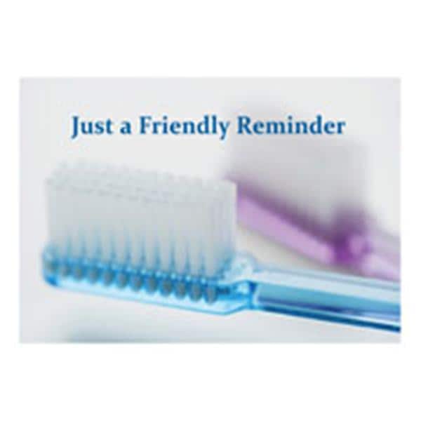 Imprinted Recall Cards Blue Purple Brush 4 in x 6 in 250/Pk product image