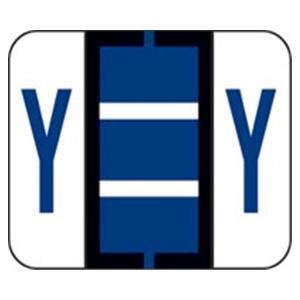 Tab "Y" End Tab Labels1.25"x1" 500/Rl
