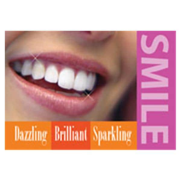 Imprinted Recall Cards Dazzling Brilliant Sparkling 4 in x 6 in 250/Pk