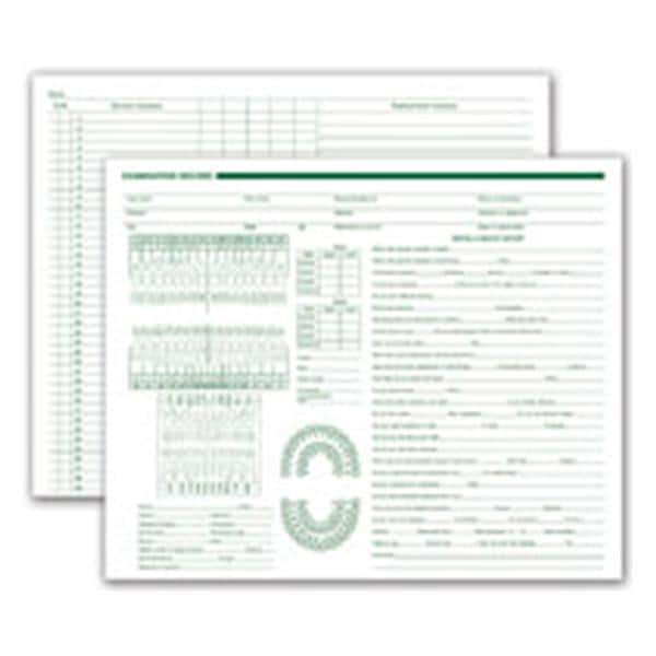 20097 Exam Record Dental Charts Henry Schein Dental